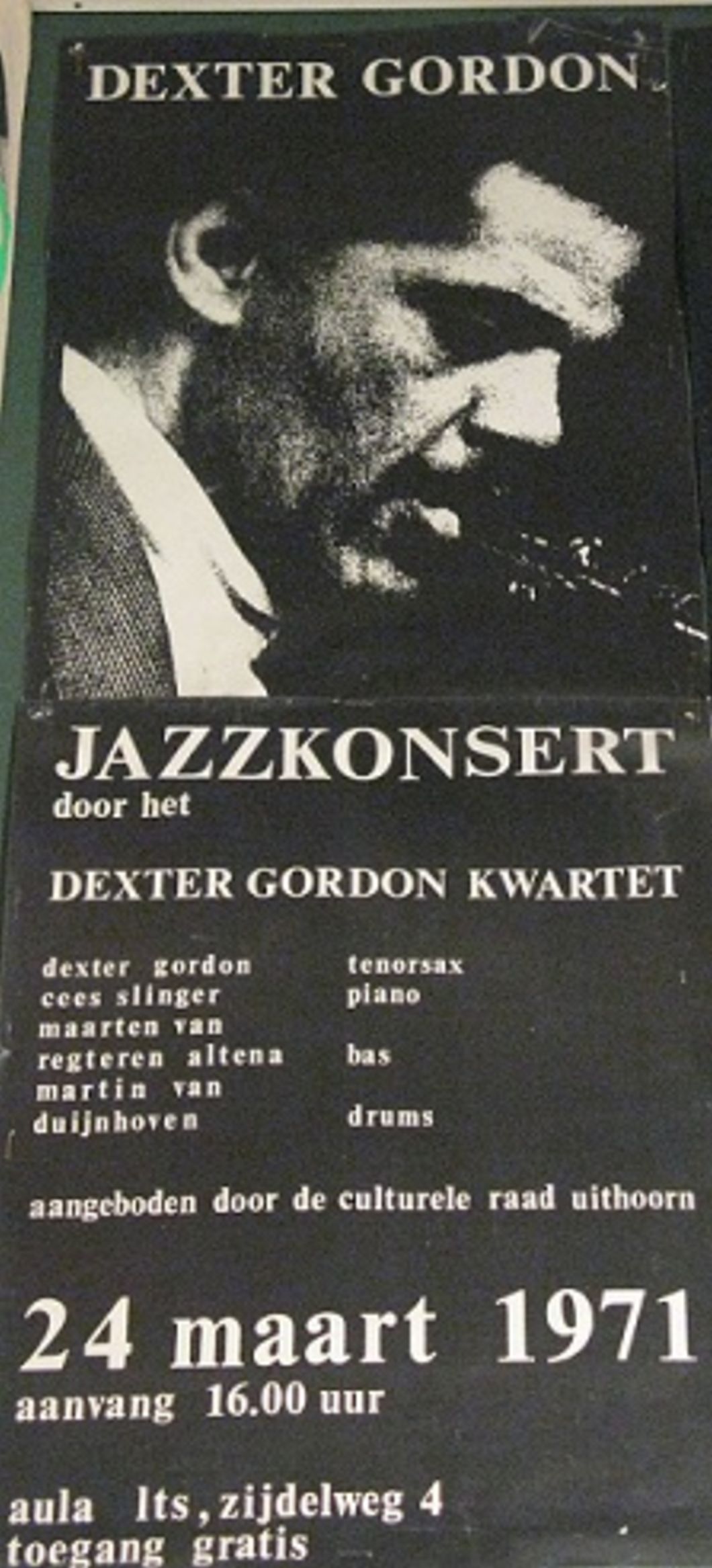 Dexter Gordon 1971